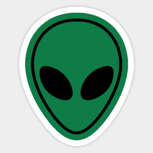 Grey Aliens Sticker